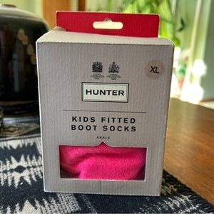 COPY - HUNTER kids boot socks ankle XL ion pink